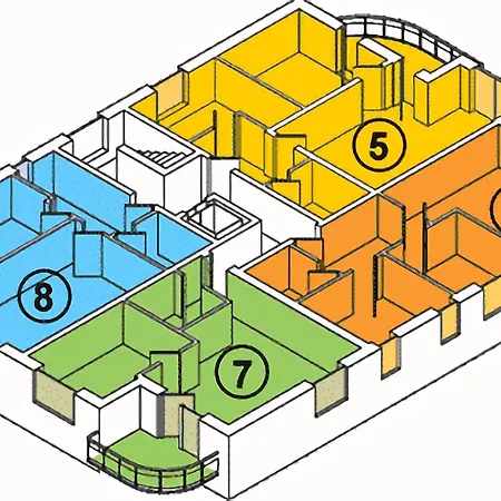 Haus Niedersachsen 5 Apartamento